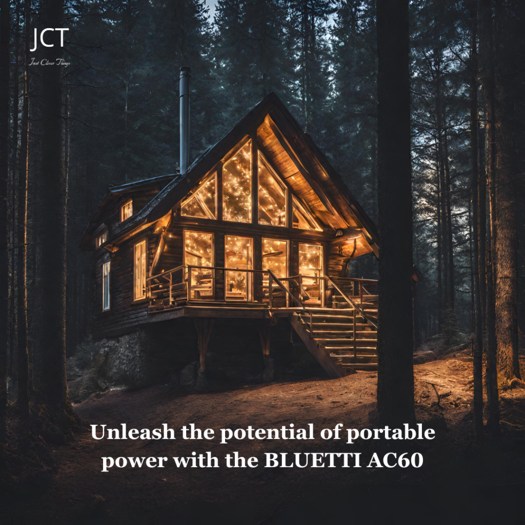 Unleash the potential of portable power with the BLUETTI AC60