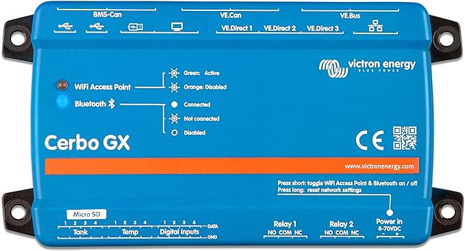 Victron Energy Cerbo GX for System Monitoring and Control