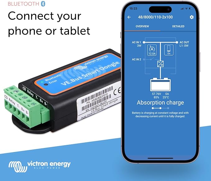 Victron Energy VE.Bus Smart Dongle (Bluetooth) connect