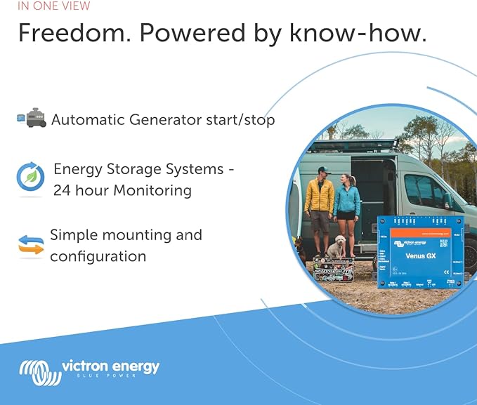 Victron Energy Venus GX for System Monitoring freedom