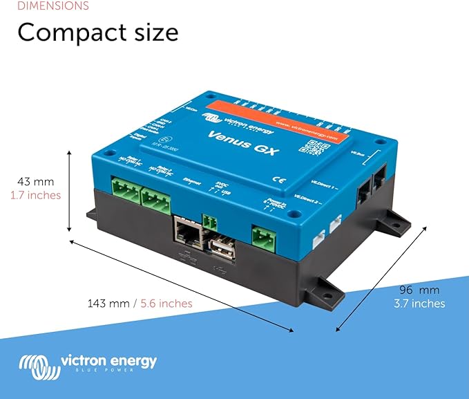 Victron Energy Venus GX for System Monitoring size