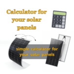 Calculator solar