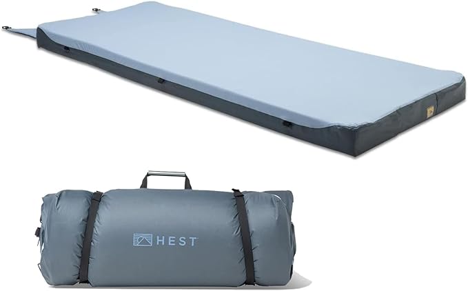 HEST Foamy - Portable Camping Mattress, Enhanced Memory Foam